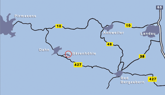 Anfahrtsplan - So finden Sie die Brenhhle